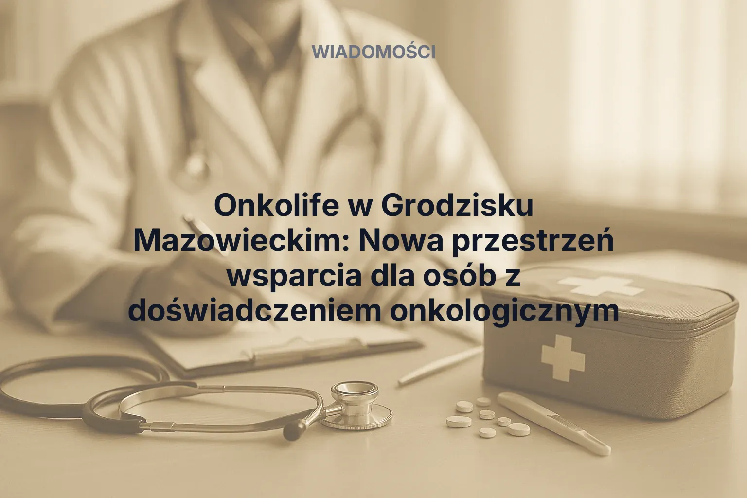 Miniatura: Onkolife w Grodzisku Mazowieckim: Nowa przestrzeń wsparcia dla osób z doświadczeniem onkologicznym